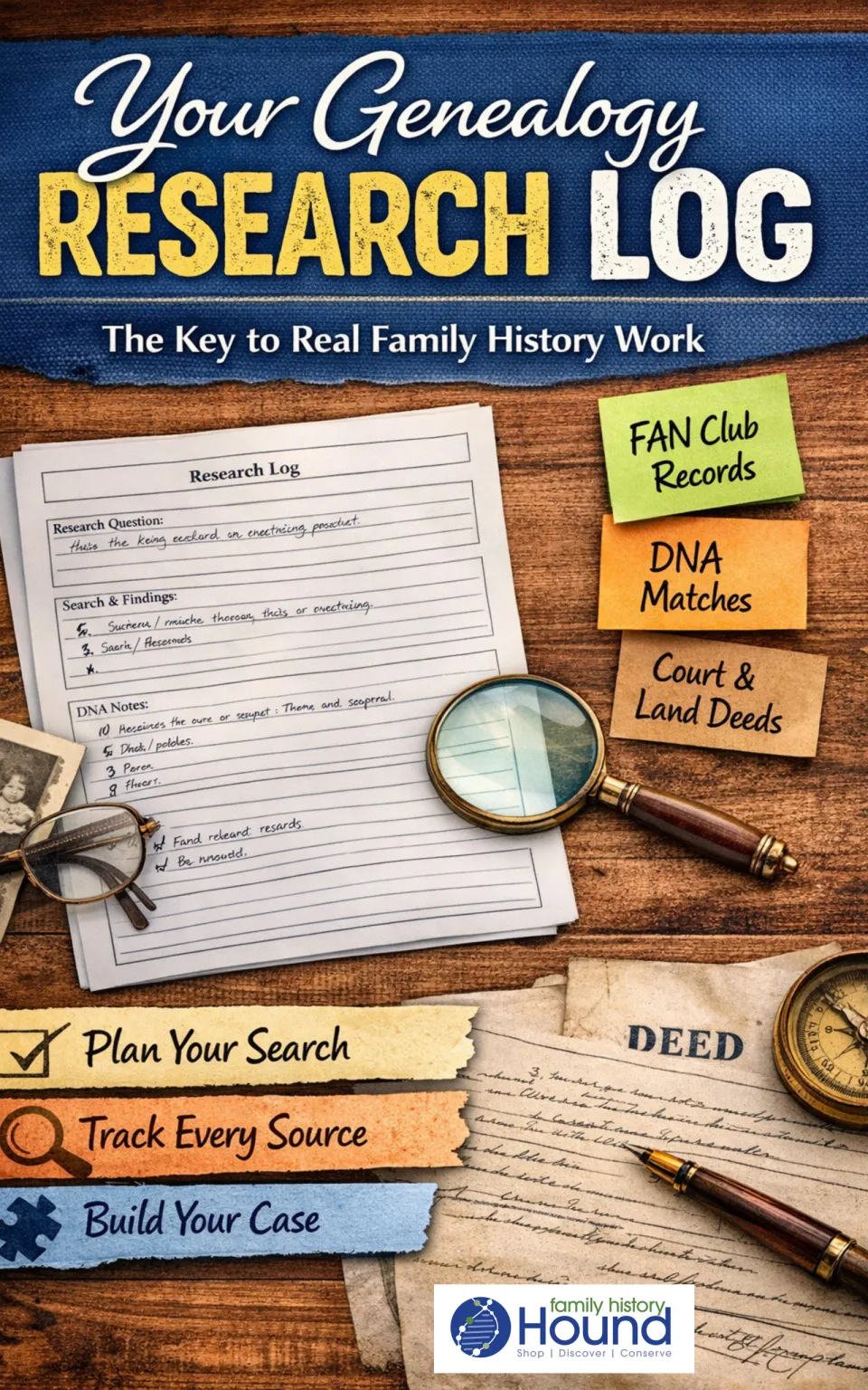 Research Logs: The Tool Behind Real Genealogy Work | Family History Hound